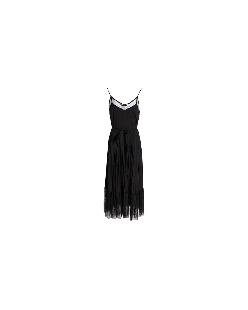Twin-Set KLEIDER - Maxi-Kleiderauf YOOX.COM Schwarz
