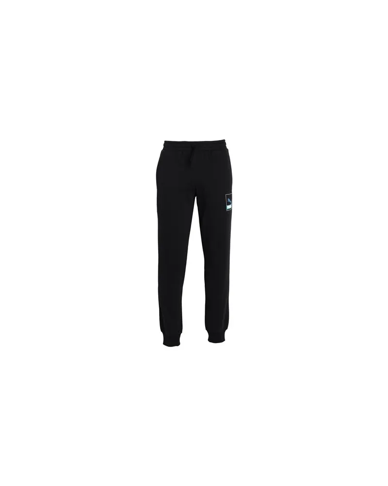 Puma Brand Love Sweatpants FL  - Brand Love Sweatpants FL - HOSEN & RÖCKE - Hosenauf YOOX.COM Schwarz