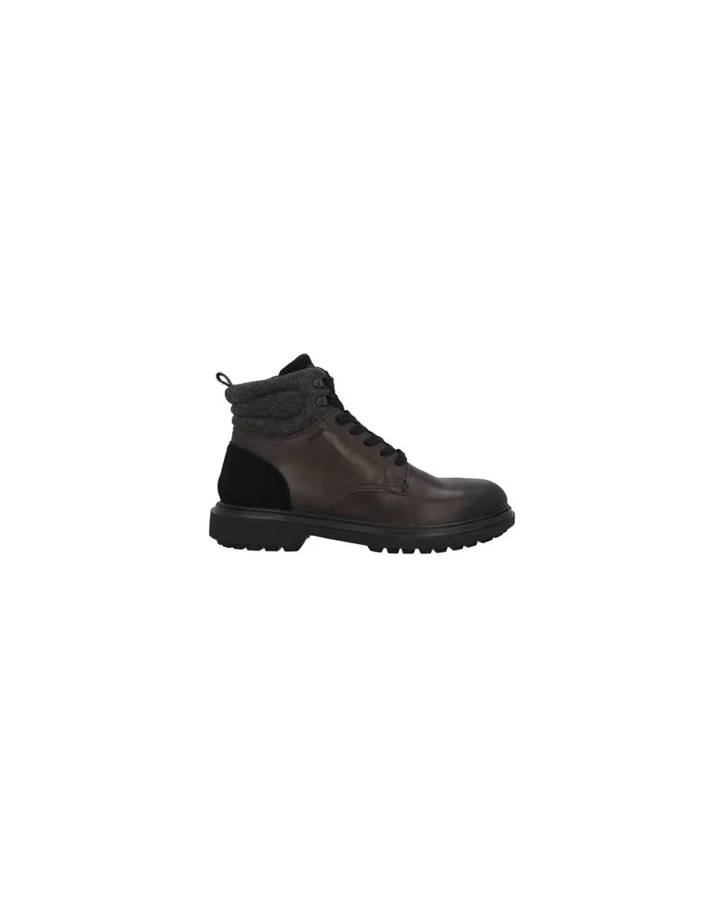 Geox SCHUHE - Stiefelettenauf YOOX.COM Braungrau