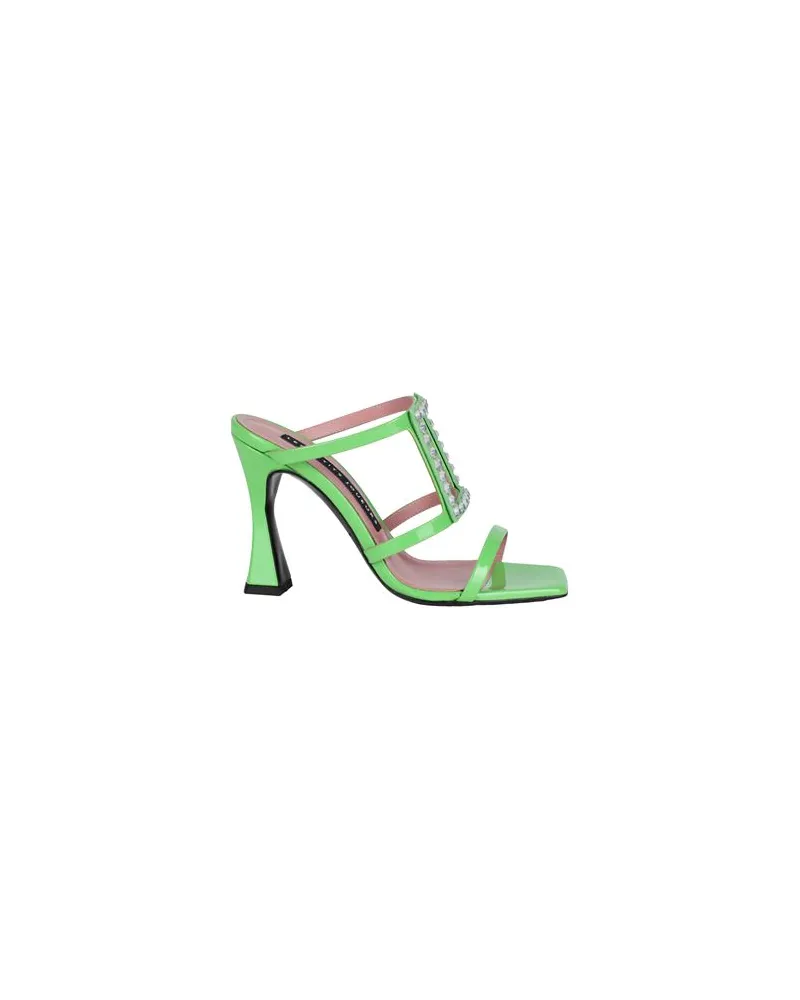Les Petits Joueurs SCHUHE - Sandalenauf YOOX.COM Grün