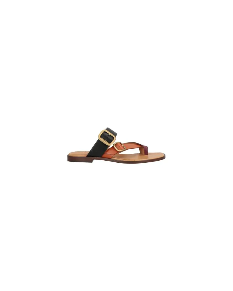 TOD'S SCHUHE - Zehentrennerauf YOOX.COM Lederfarben