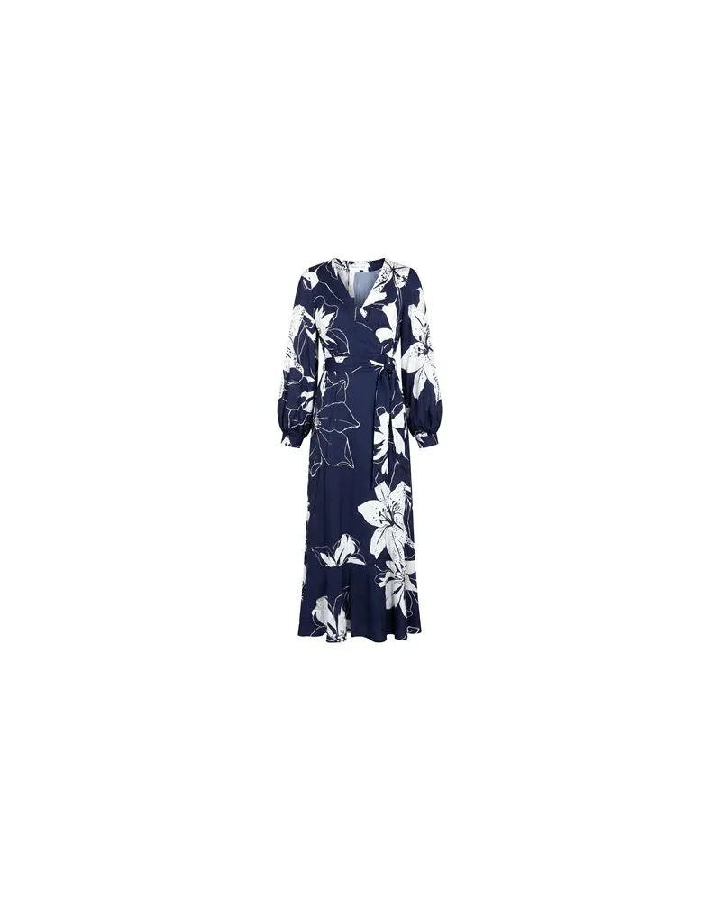 Raquel Diniz KLEIDER - Maxi-Kleiderauf YOOX.COM Marineblau