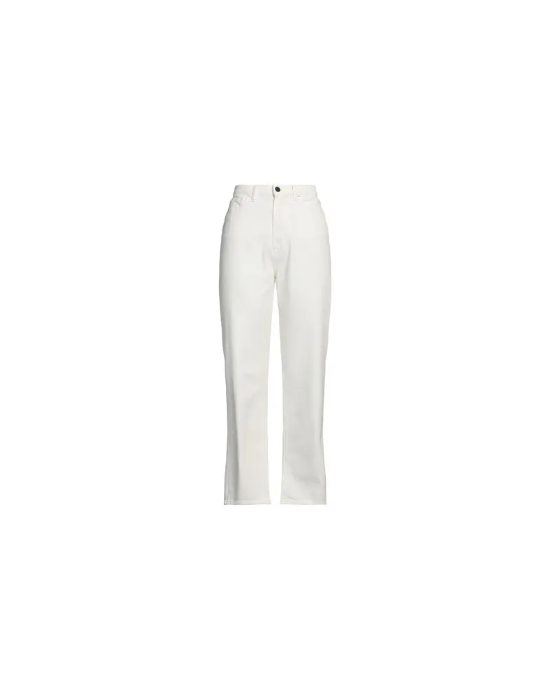 Liviana Conti HOSEN & RÖCKE - Jeanshosenauf YOOX.COM Weiß