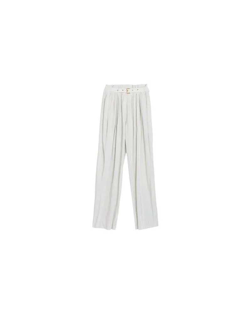 Balmain HOSEN & RÖCKE - Hosenauf YOOX.COM Weiß