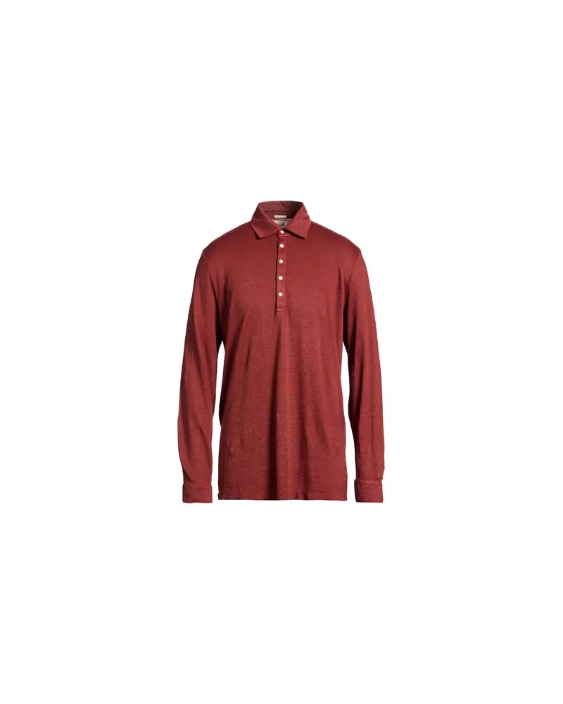 Massimo Alba TOPS - Poloshirtsauf YOOX.COM Ziegelrot