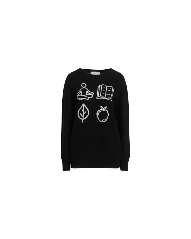 Alberta Ferretti STRICKWAREN - Pulloverauf YOOX.COM Schwarz