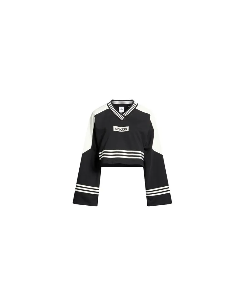 adidas TOPS - Sweatshirtsauf YOOX.COM Schwarz