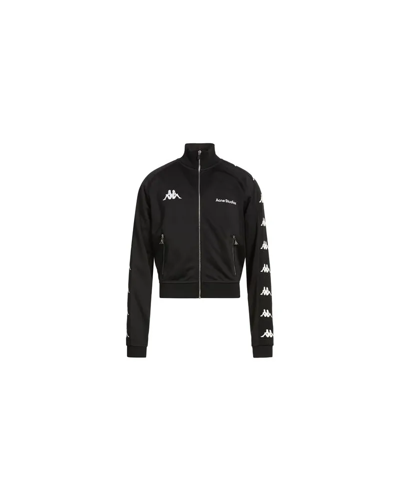 Acne Studios X KAPPA - TOPS - Sweatshirtsauf YOOX.COM Schwarz