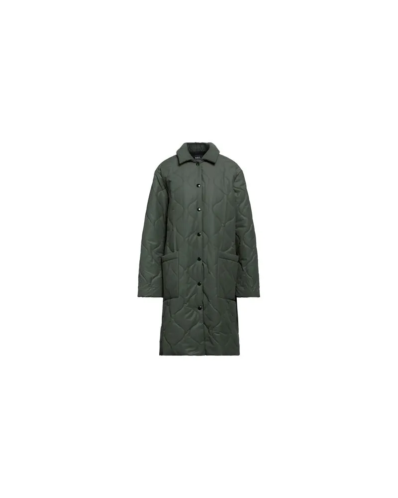 A.P.C. JACKEN & MÄNTEL - Mäntelauf YOOX.COM Militärgrün