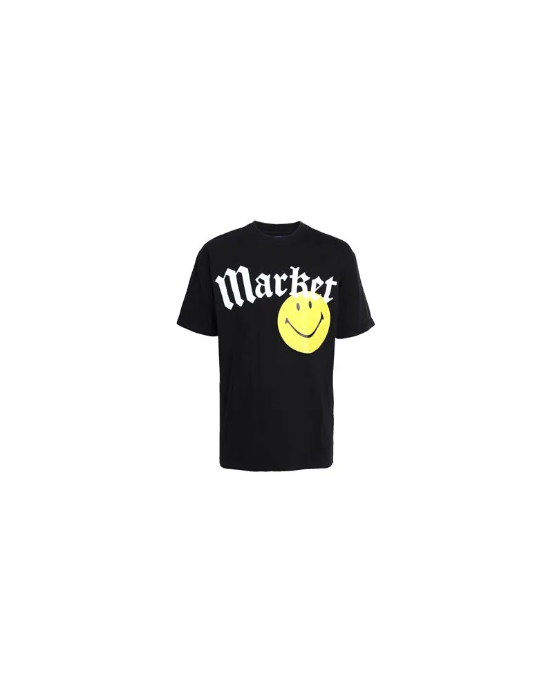 Market Smiley Gothic T-Shirt  - Smiley Gothic T-Shirt - TOPS - T-shirtsauf YOOX.COM Schwarz