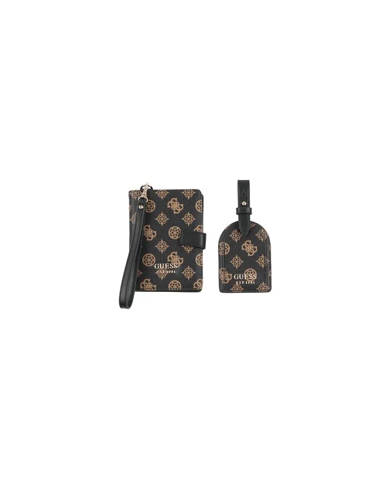 Guess Kleinlederwaren - Dokumentenetuisauf YOOX.COM Schwarz
