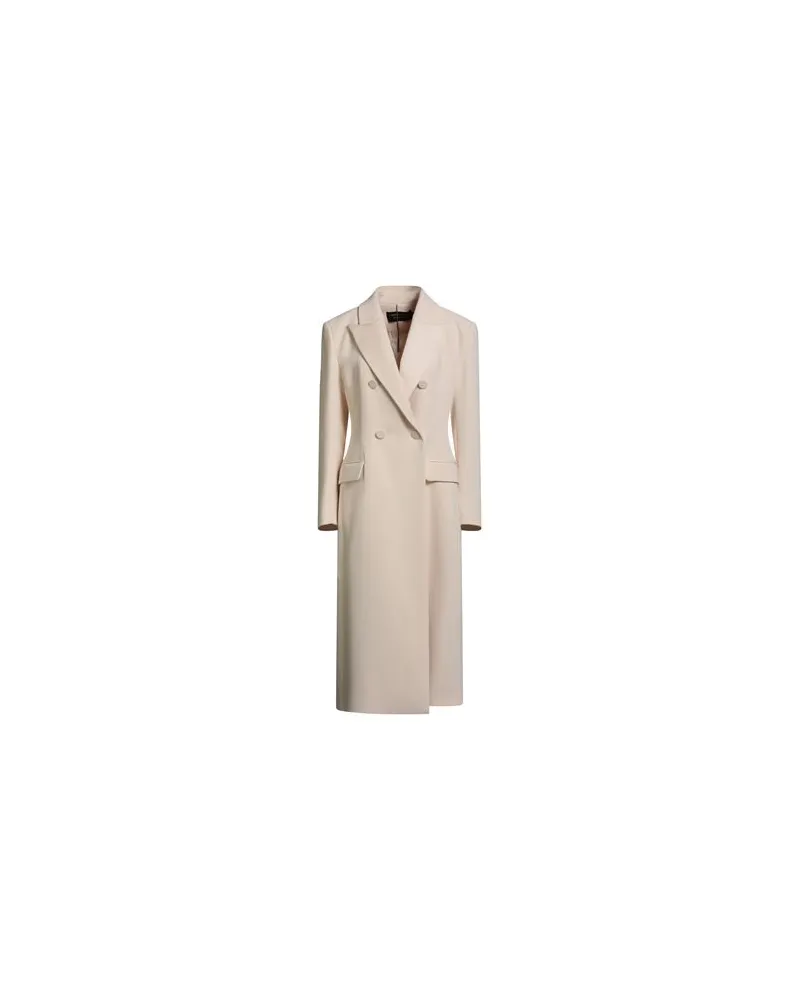 Simona Corsellini EDIZIONE LIMITATA - JACKEN & MÄNTEL - Mäntelauf YOOX.COM Cremeweiß