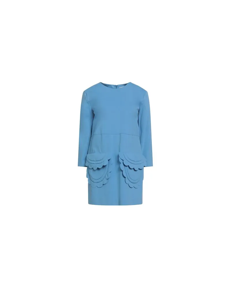 MEIMEIJ KLEIDER - Mini-Kleiderauf YOOX.COM Hellblau