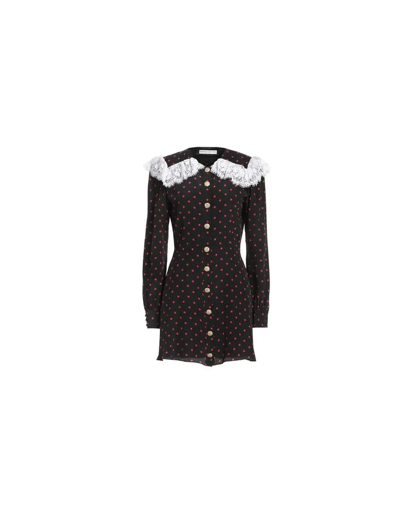 Alessandra Rich KLEIDER - Mini-Kleiderauf YOOX.COM Schwarz