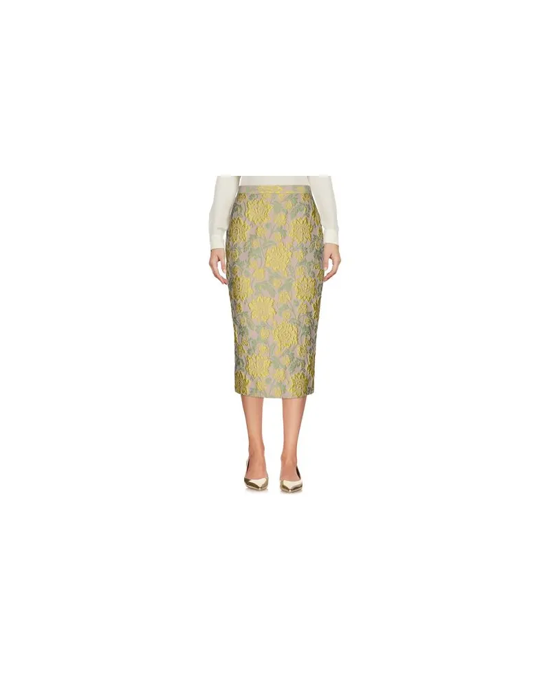 Ermanno Scervino HOSEN & RÖCKE - Midi-Röckeauf YOOX.COM Gelb