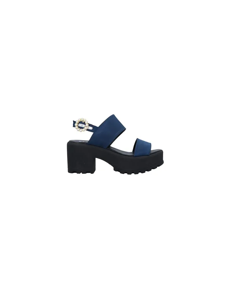 Cult SCHUHE - Sandalenauf YOOX.COM Nachtblau