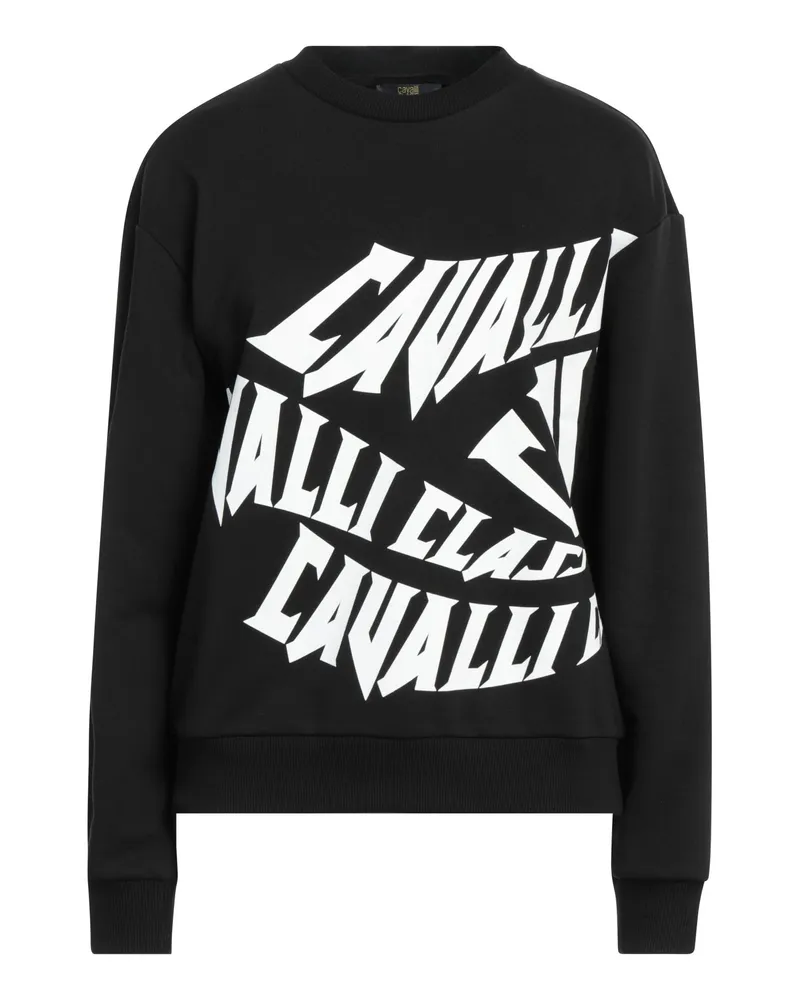 Roberto Cavalli Sweatshirt Schwarz