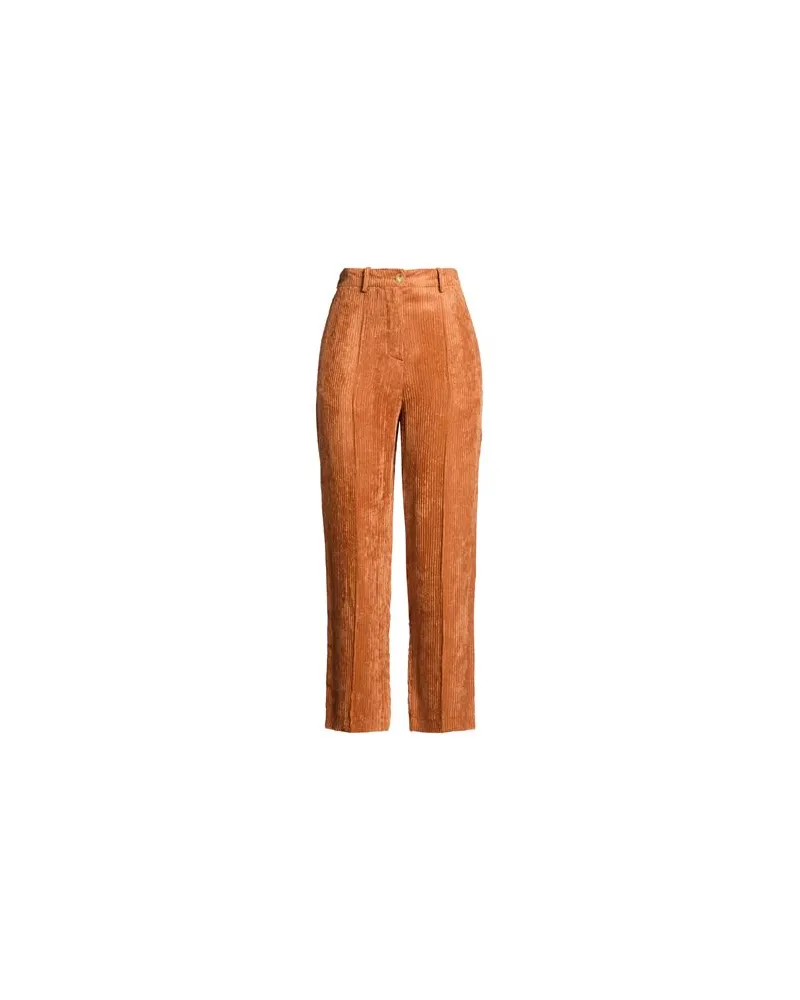 ALYSI CHOCOLAT - HOSEN & RÖCKE - Hosenauf YOOX.COM Rostrot