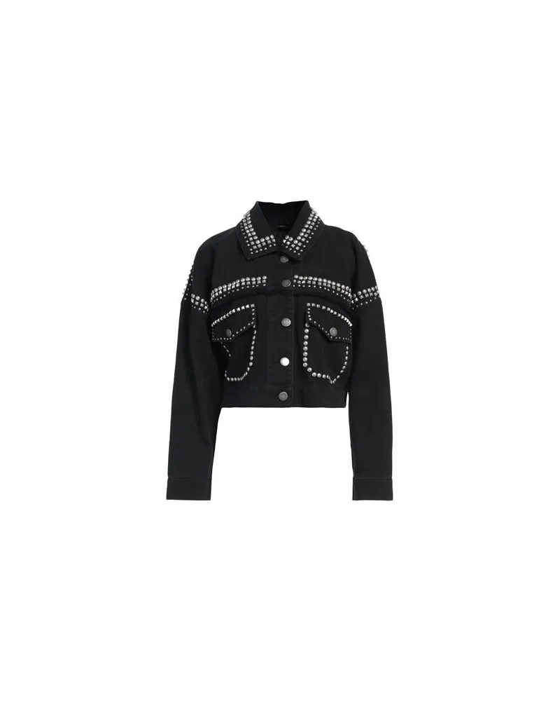 Pinko JACKEN & MÄNTEL - Jeansjacken/Mäntelauf YOOX.COM Schwarz