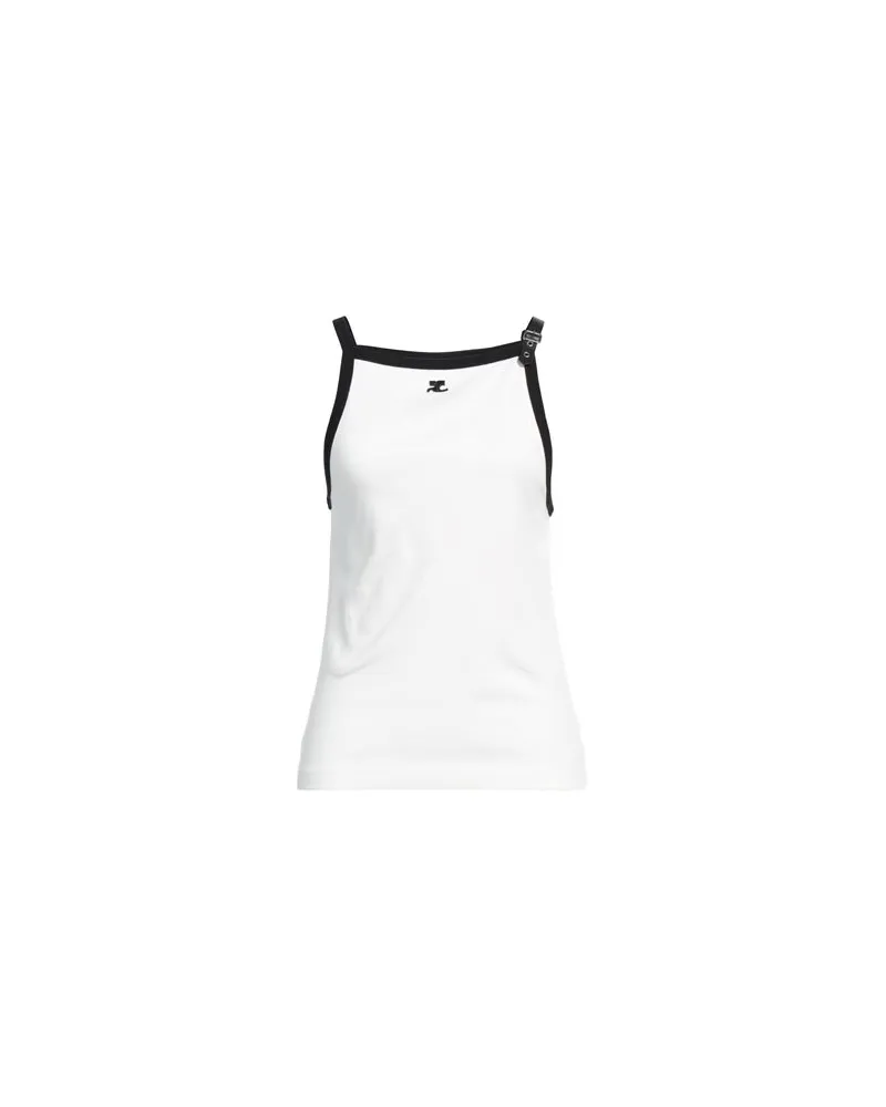 Courrèges TOPS - Topsauf YOOX.COM Weiß