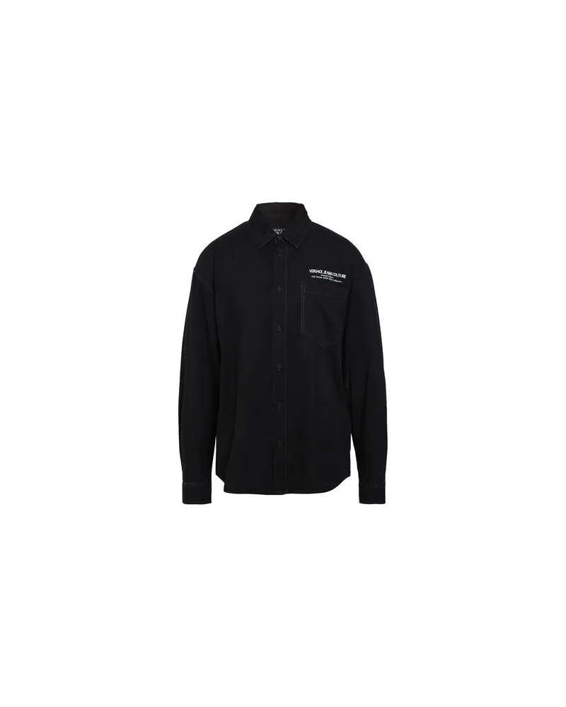 Versace Jeans TOPS - Hemdenauf YOOX.COM Schwarz