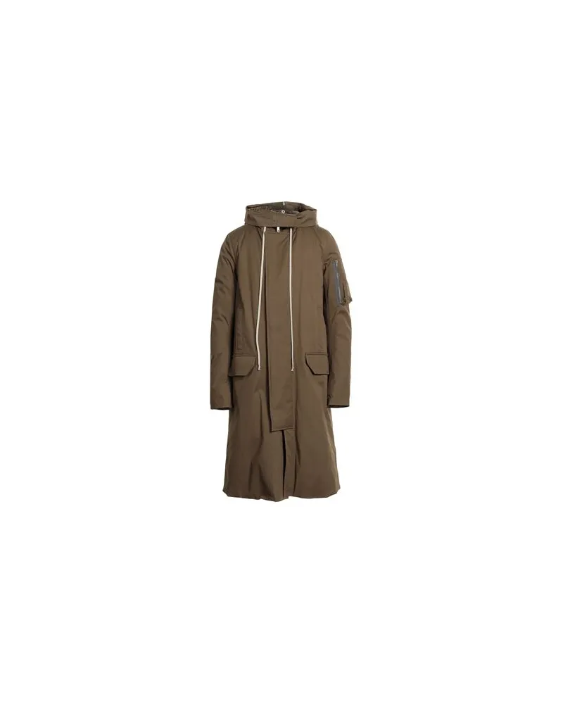 Rick Owens JACKEN & MÄNTEL - Mäntelauf YOOX.COM Militärgrün
