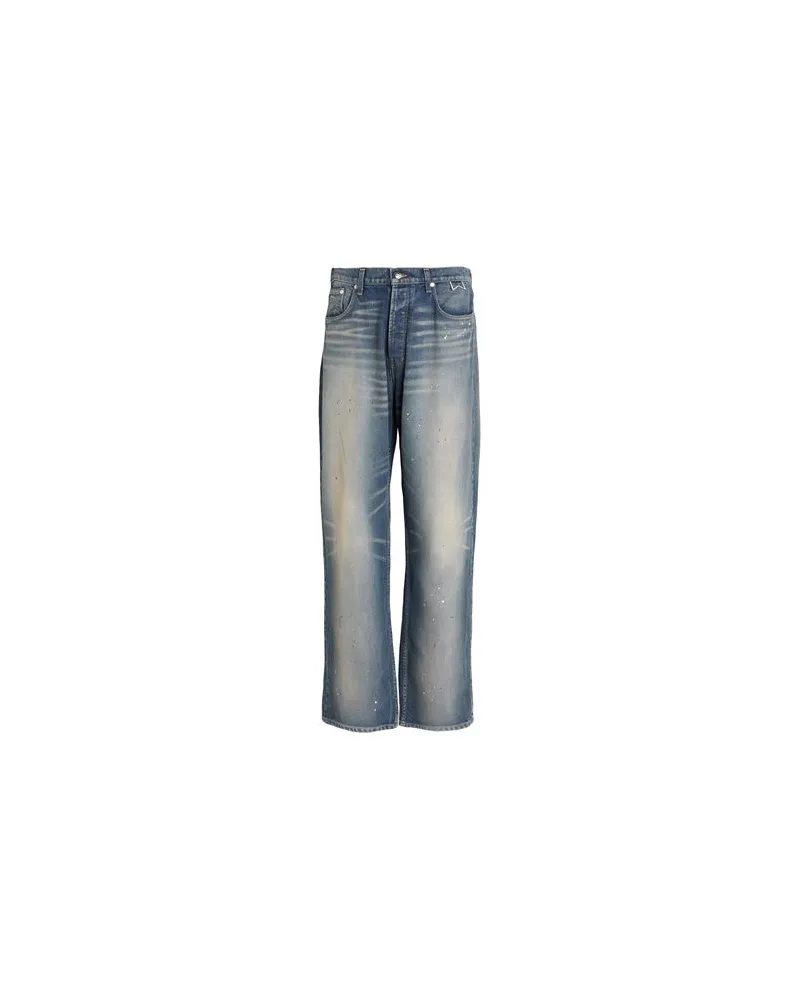 RHUDE HOSEN & RÖCKE - Jeanshosenauf YOOX.COM Blau