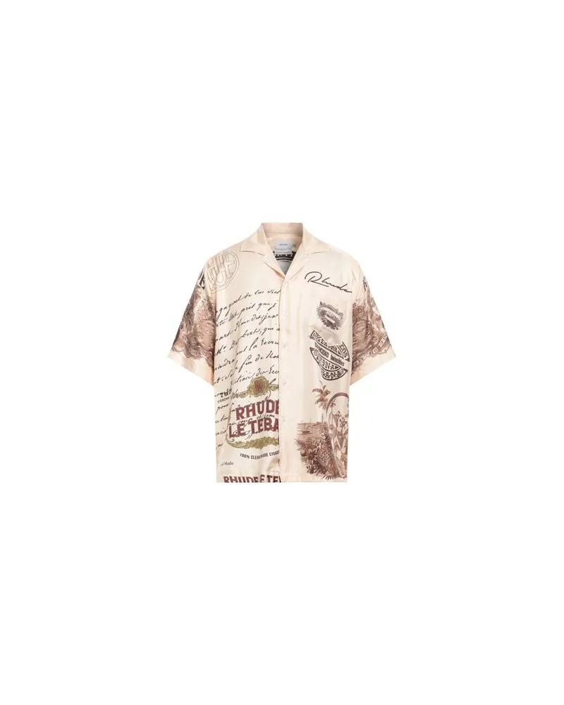 RHUDE TOPS - Hemdenauf YOOX.COM Beige