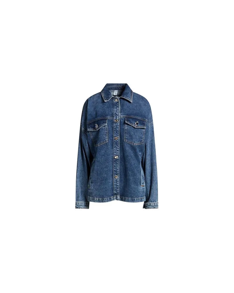 Liu Jo JACKEN & MÄNTEL - Jeansjacken/Mäntelauf YOOX.COM Blau