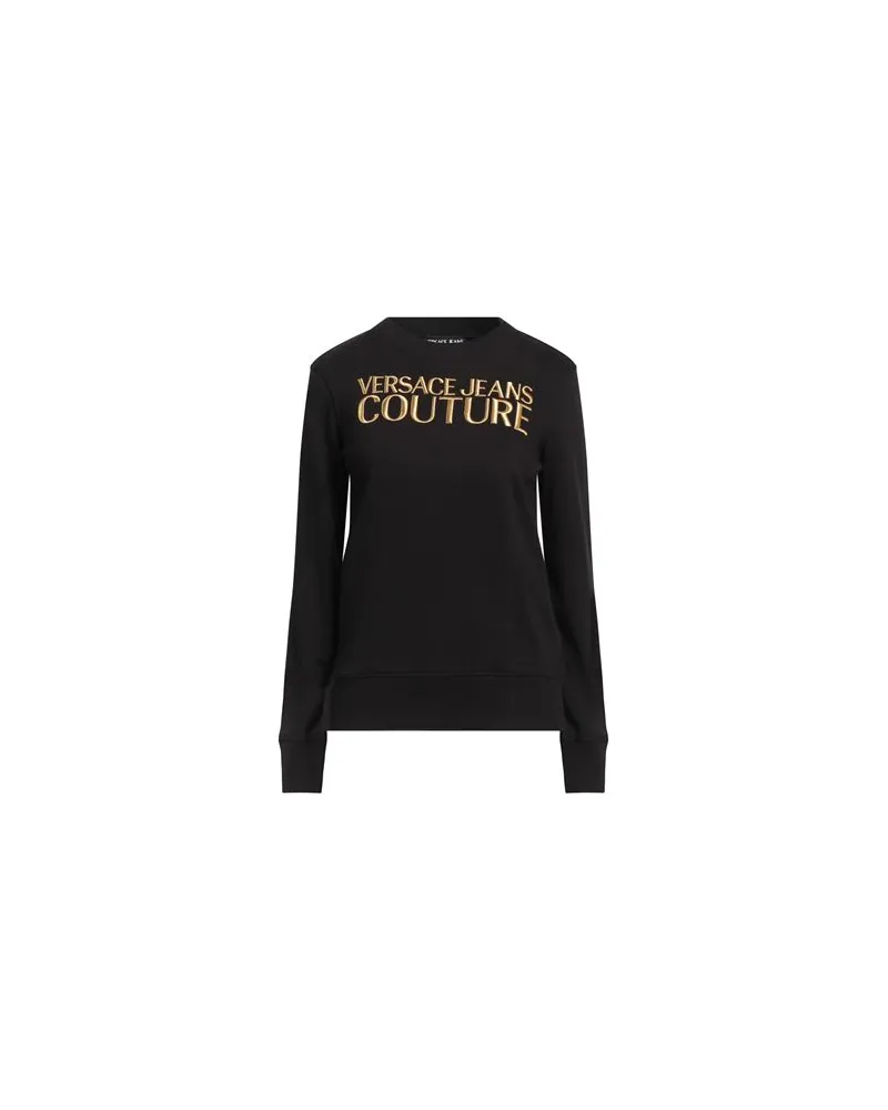 Versace Jeans TOPS - Sweatshirtsauf YOOX.COM Schwarz