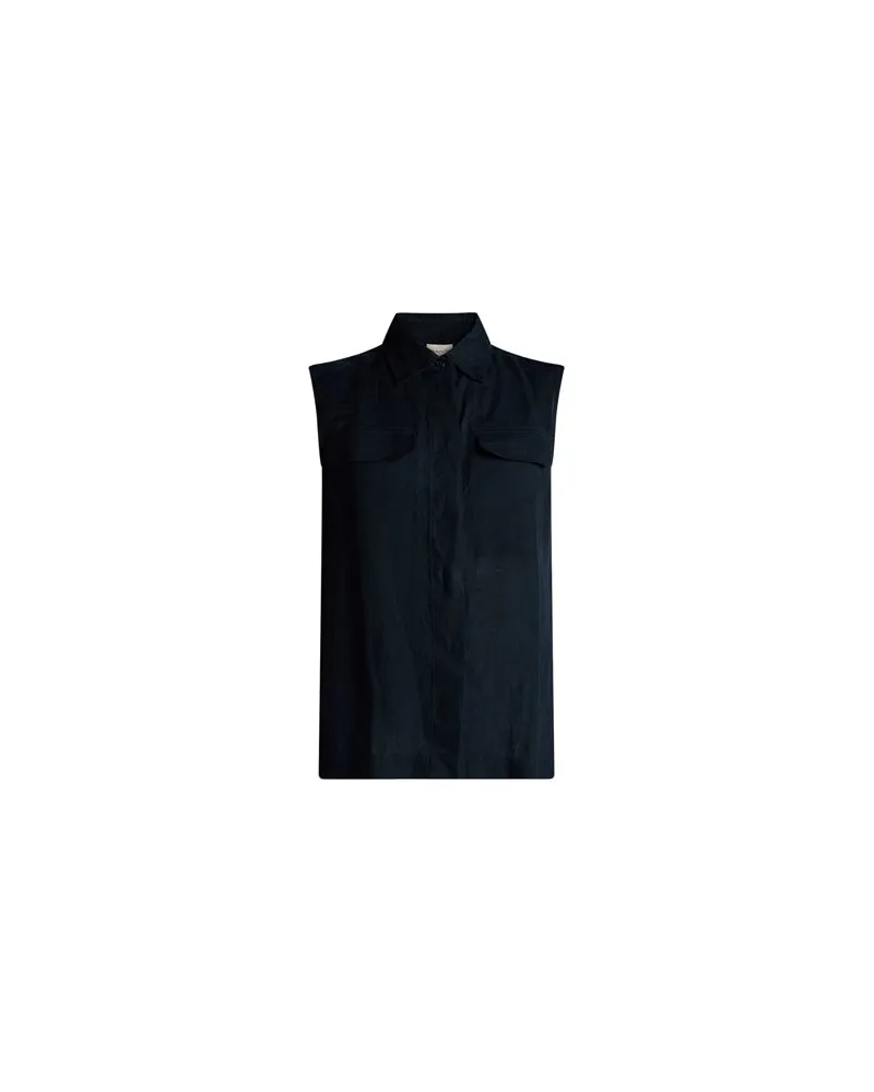 Gant TOPS - Hemdenauf YOOX.COM Nachtblau