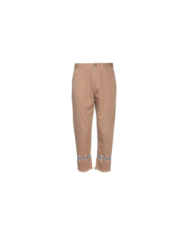 Front Street 8 HOSEN & RÖCKE - Jeanshosenauf YOOX.COM Kamel