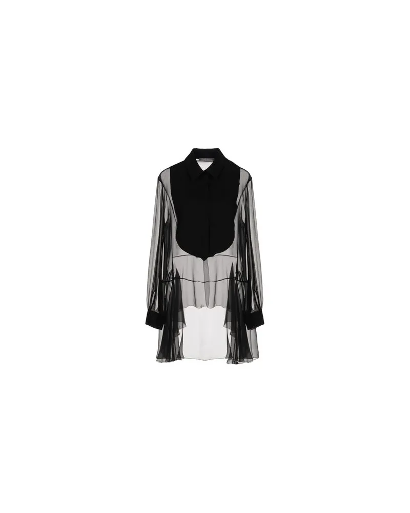 Alberta Ferretti TOPS - Hemdenauf YOOX.COM Schwarz