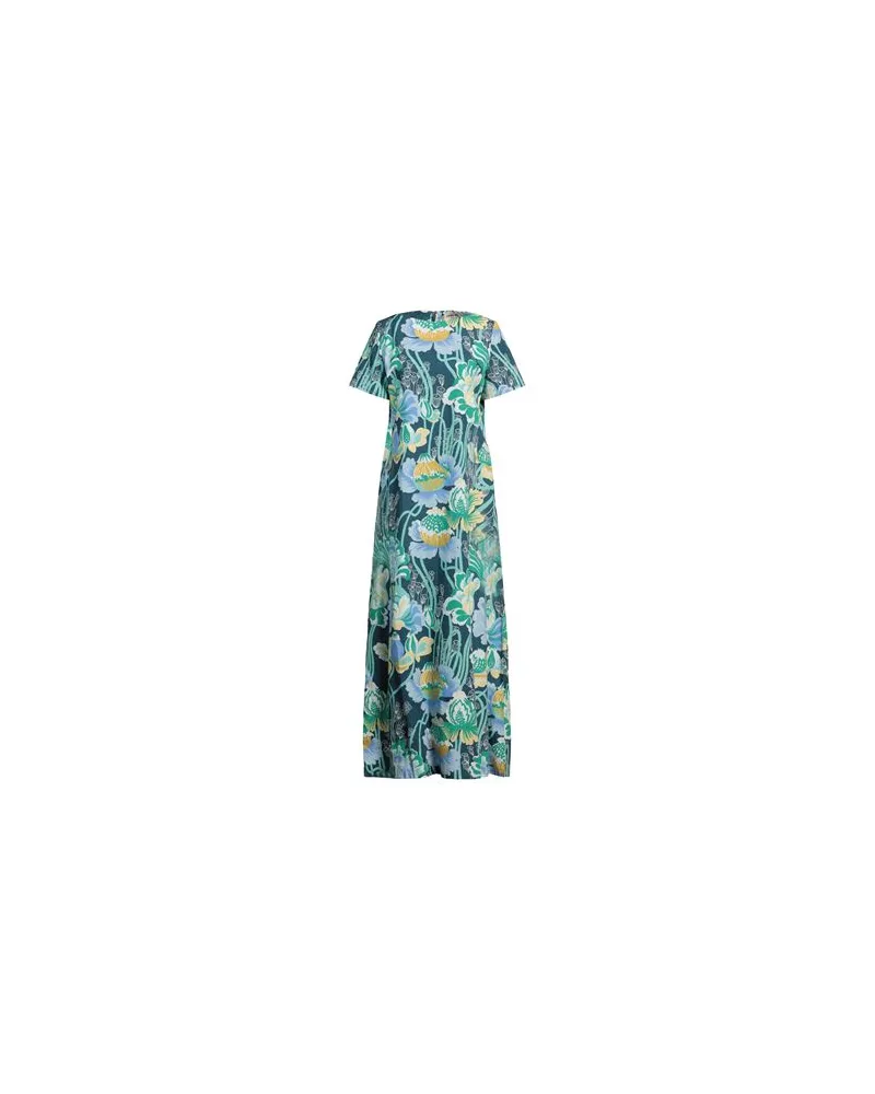 Emporio Sirenuse KLEIDER - Maxi-Kleiderauf YOOX.COM Aquamarin
