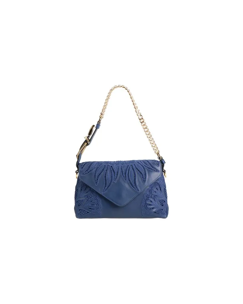 Alberta Ferretti TASCHEN - Schultertaschenauf YOOX.COM Blau