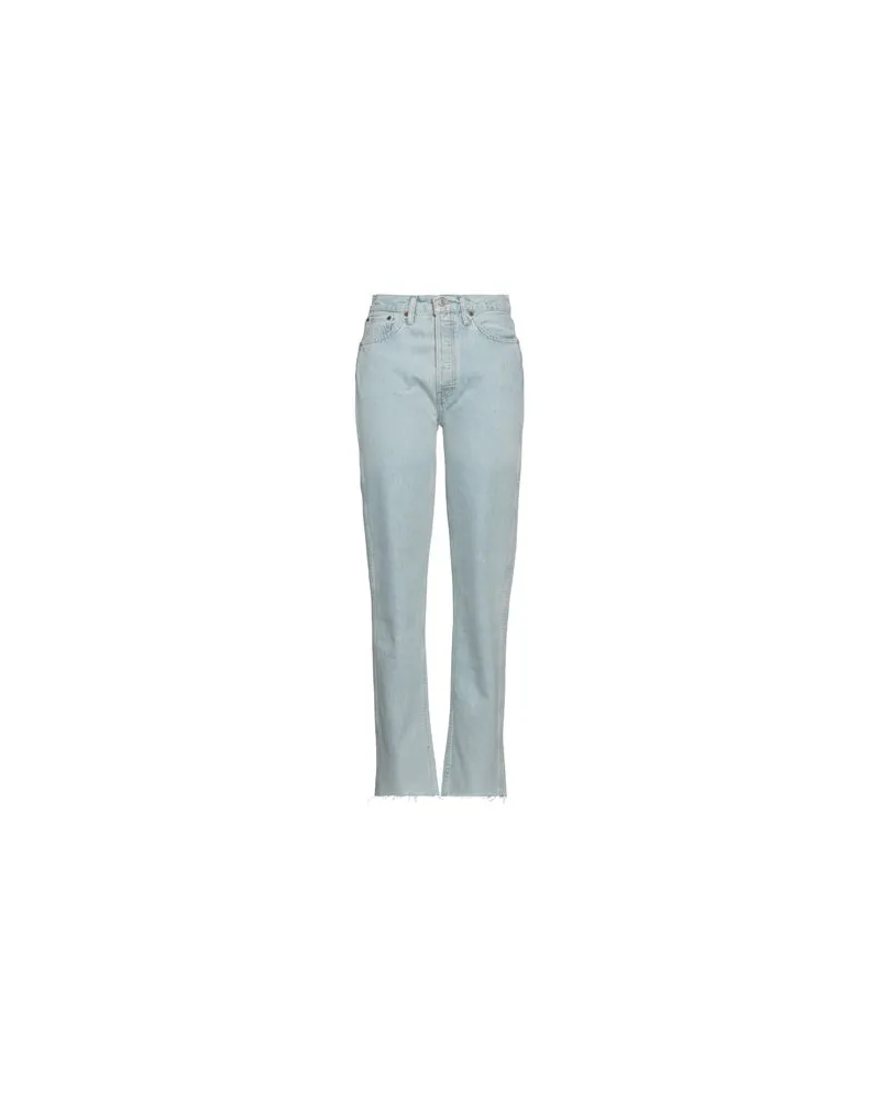 RE/DONE HOSEN & RÖCKE - Jeanshosenauf YOOX.COM Blau