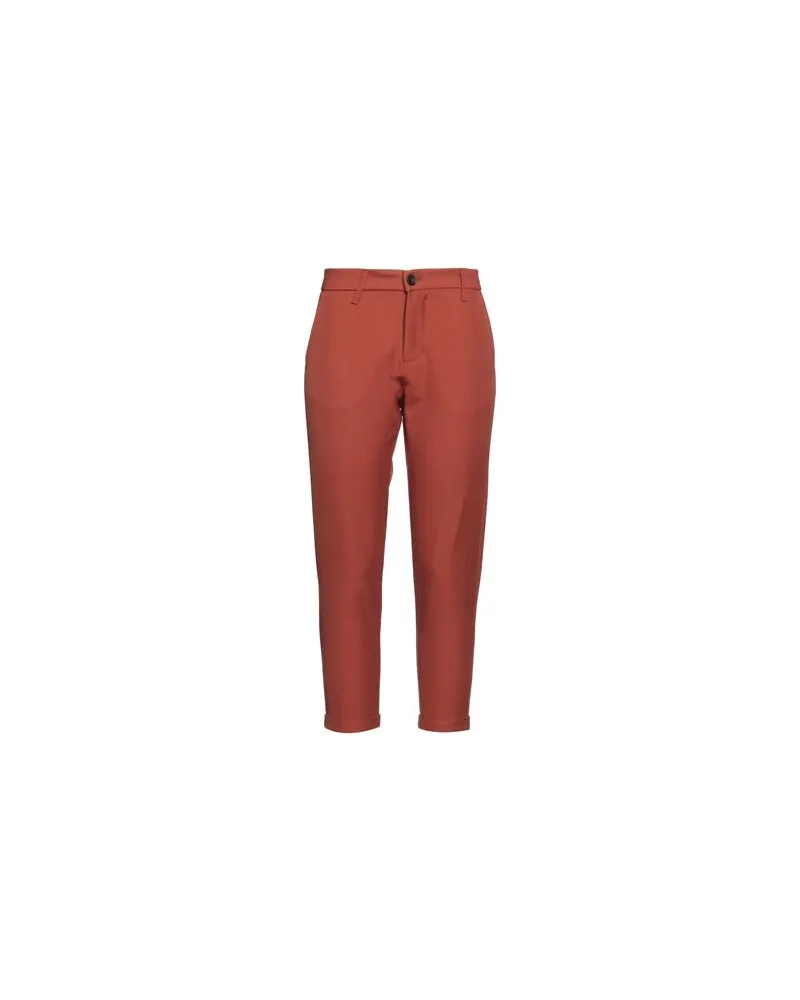 IMPERIAL HOSEN & RÖCKE - Hosenauf YOOX.COM Rostrot