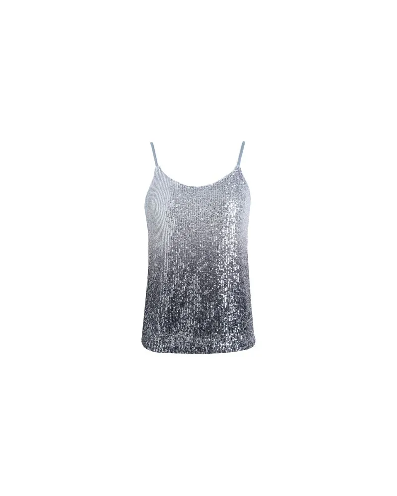 Pieces TOPS - Topsauf YOOX.COM Grau