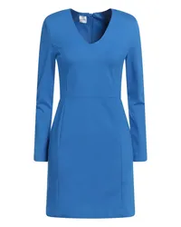 Eleonora Stasi Mini-Kleid Azurblau