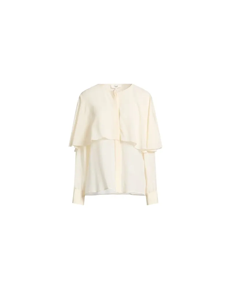 Chloé TOPS - Hemdenauf YOOX.COM Elfenbein