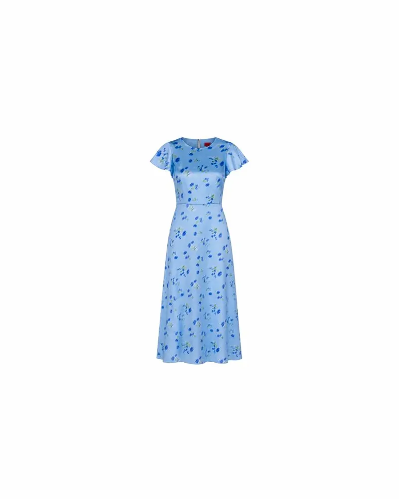 HUGO BOSS KLEIDER - Maxi-Kleiderauf YOOX.COM Hellblau