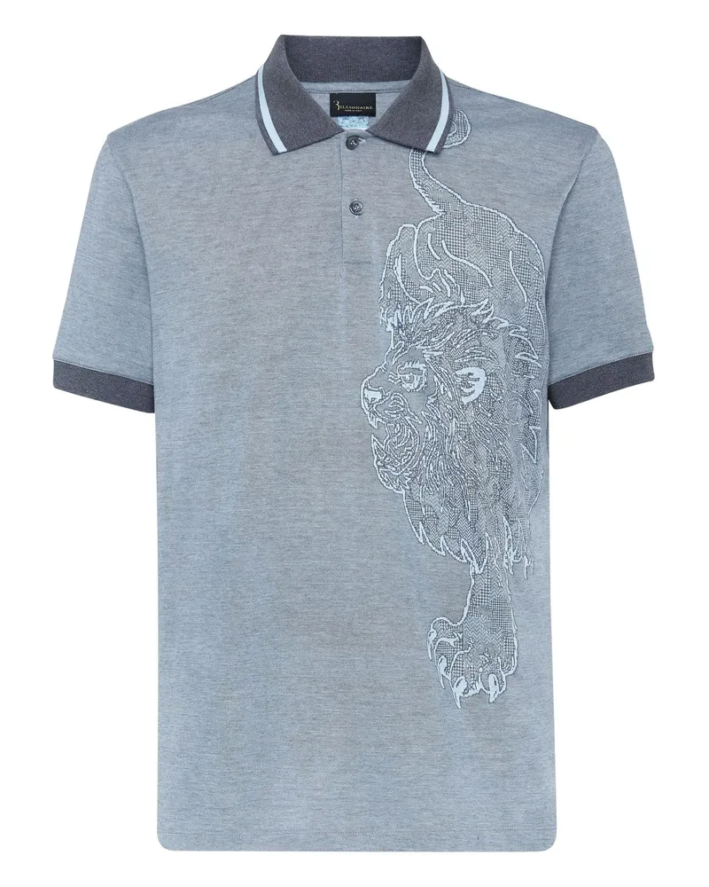 Billionaire Poloshirt Grau