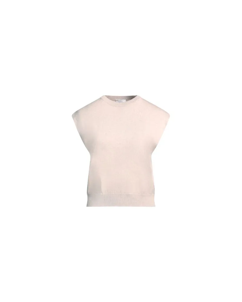 Brunello Cucinelli STRICKWAREN - Pulloverauf YOOX.COM Beige