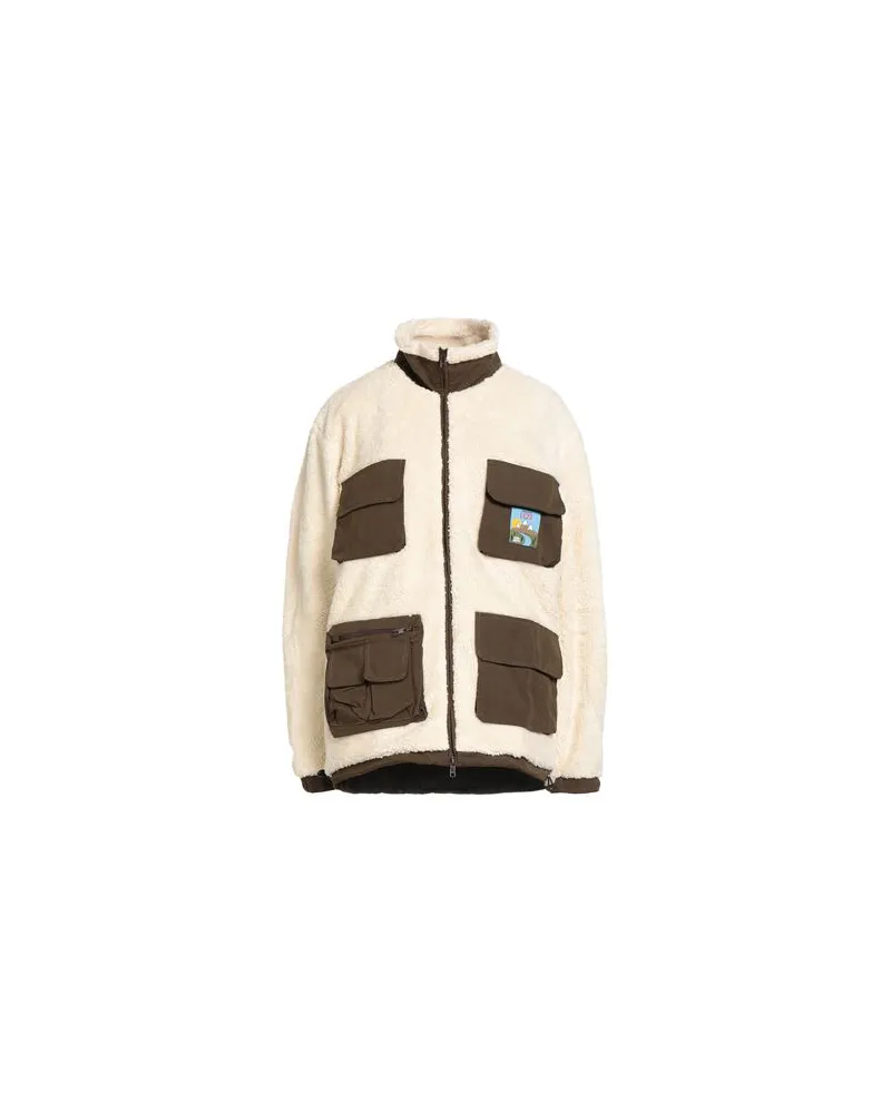 LC23 JACKEN & MÄNTEL - Shearling- & Kunstfellauf YOOX.COM Elfenbein