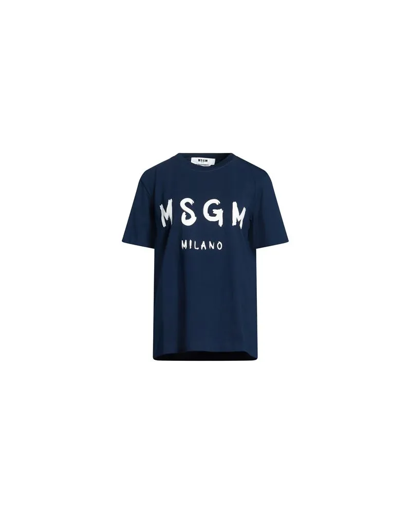 MSGM TOPS - T-shirtsauf YOOX.COM Marineblau