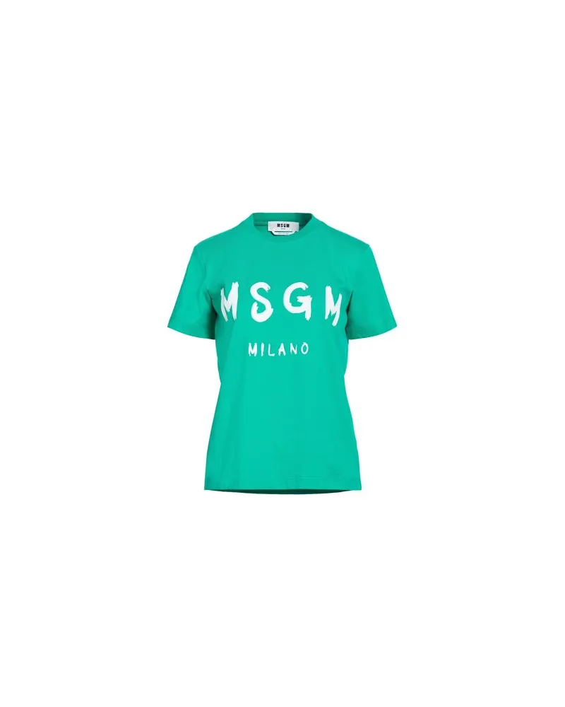 MSGM TOPS - T-shirtsauf YOOX.COM Grün