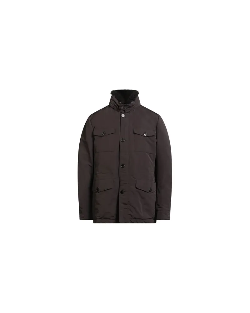 Jan Mayen JACKEN & MÄNTEL - Mäntelauf YOOX.COM Dunkelbraun