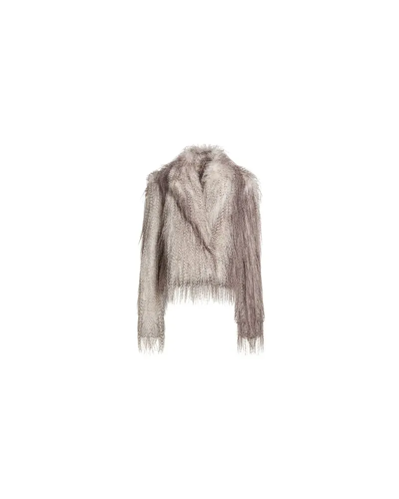 Giuseppe di Morabito JACKEN & MÄNTEL - Shearling- & Kunstfellauf YOOX.COM Maulwurfsgrau