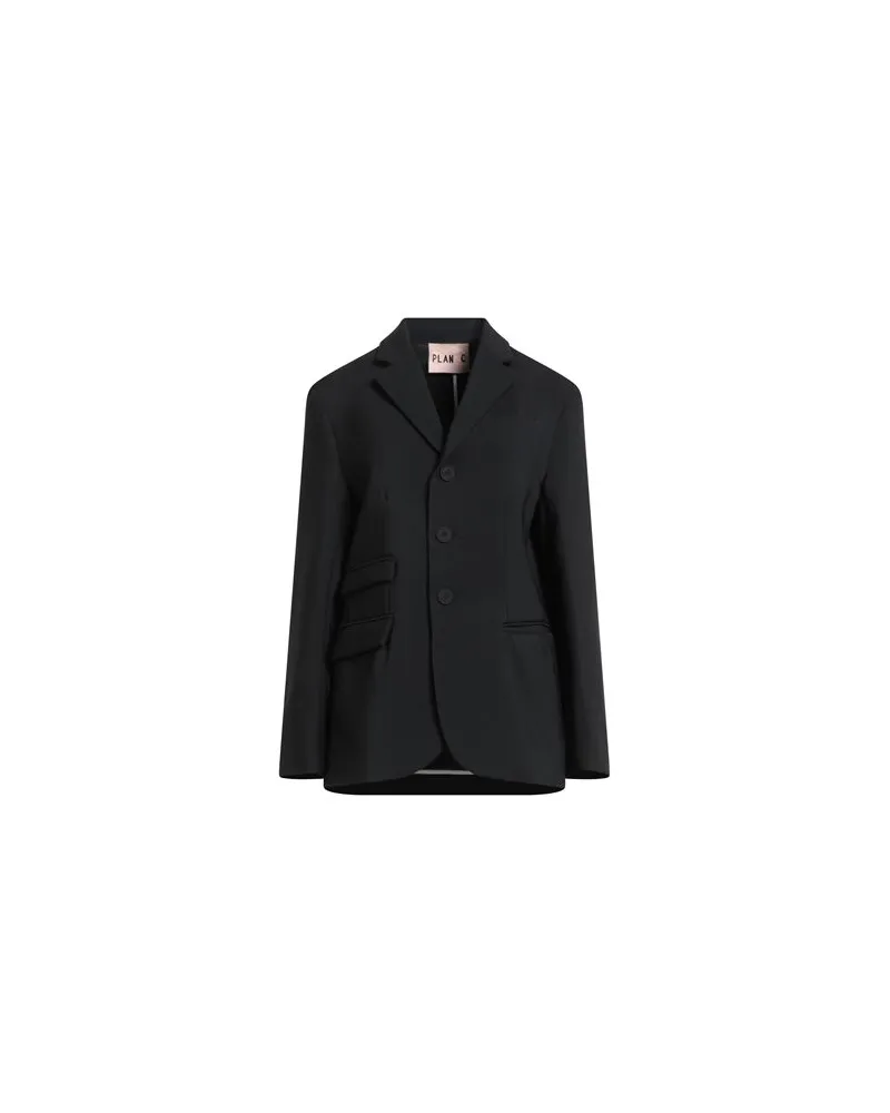 PLAN C ANZÜGE und CO-ORDS - Blazersauf YOOX.COM Schwarz