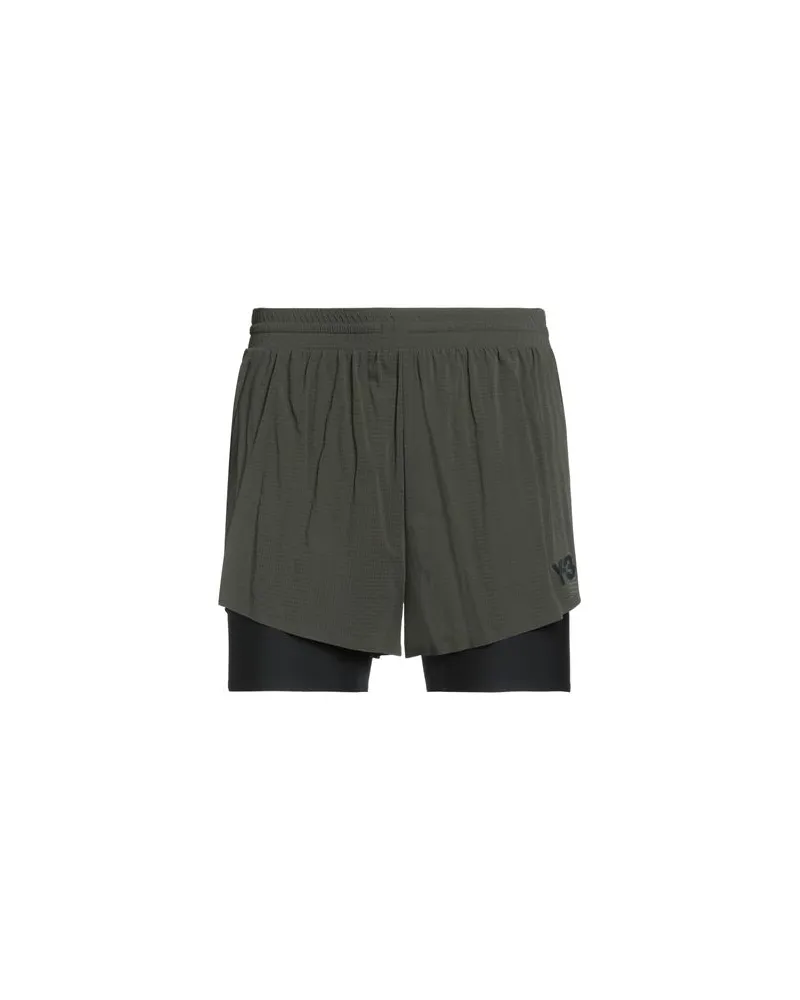 Y-3 HOSEN & RÖCKE - Shorts & Bermudashortsauf YOOX.COM Militärgrün